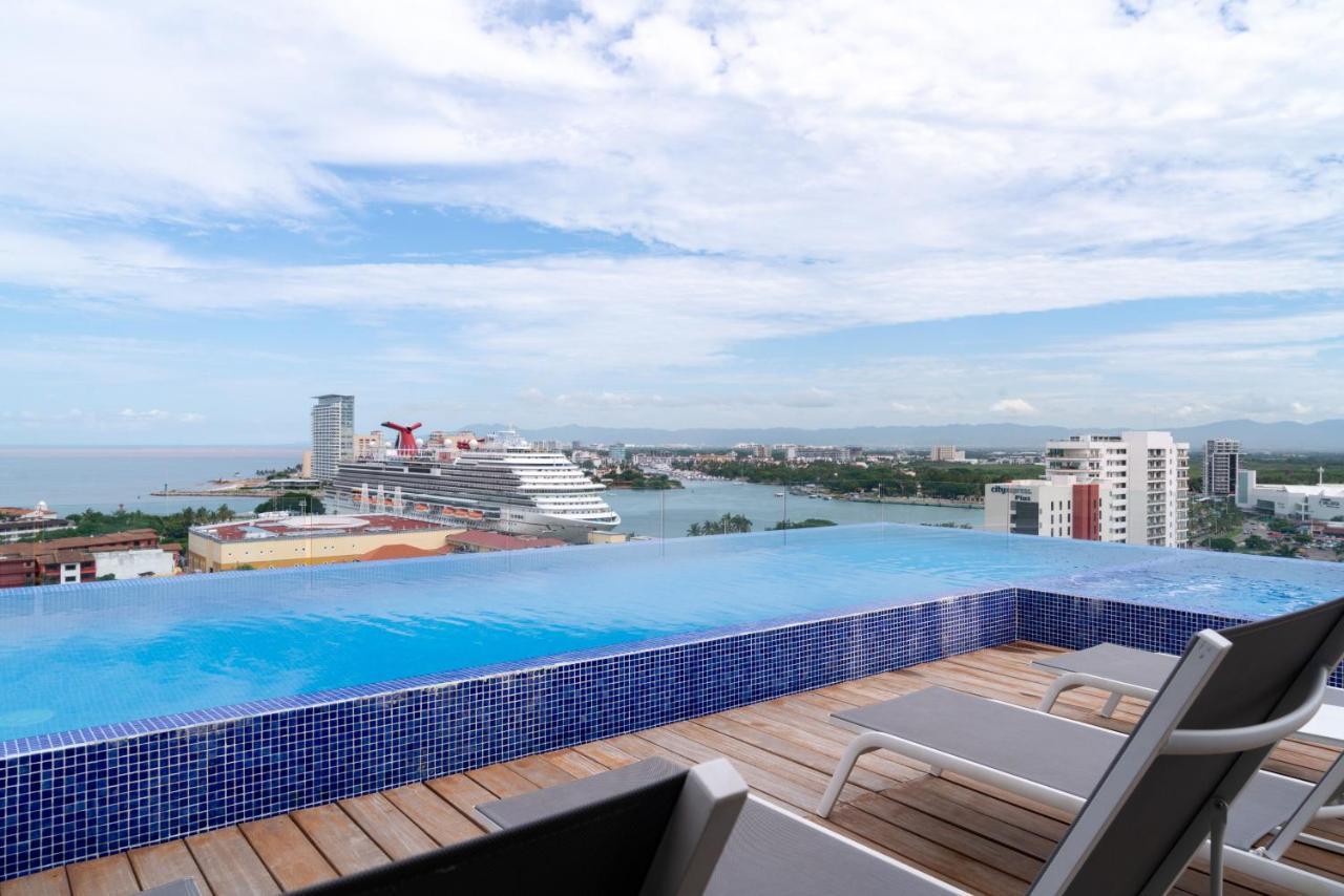 ¡Hermoso Condo con espectacular vista a la bahia!! Puerto Vallarta Exterior foto
