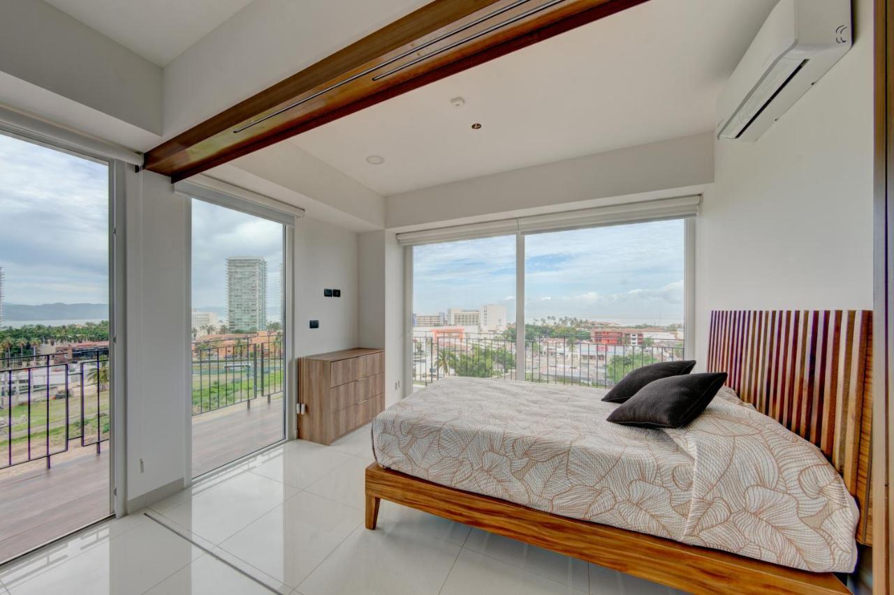 ¡Hermoso Condo con espectacular vista a la bahia!! Puerto Vallarta Exterior foto